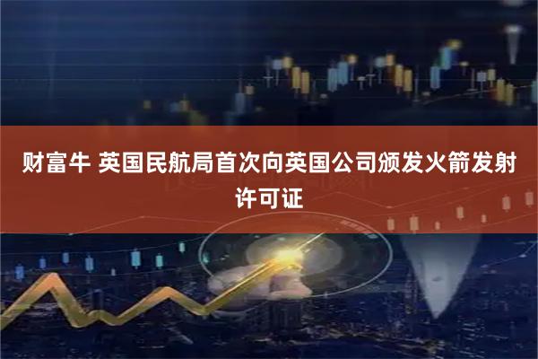 财富牛 英国民航局首次向英国公司颁发火箭发射许可证