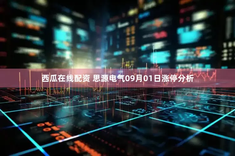 西瓜在线配资 思源电气09月01日涨停分析